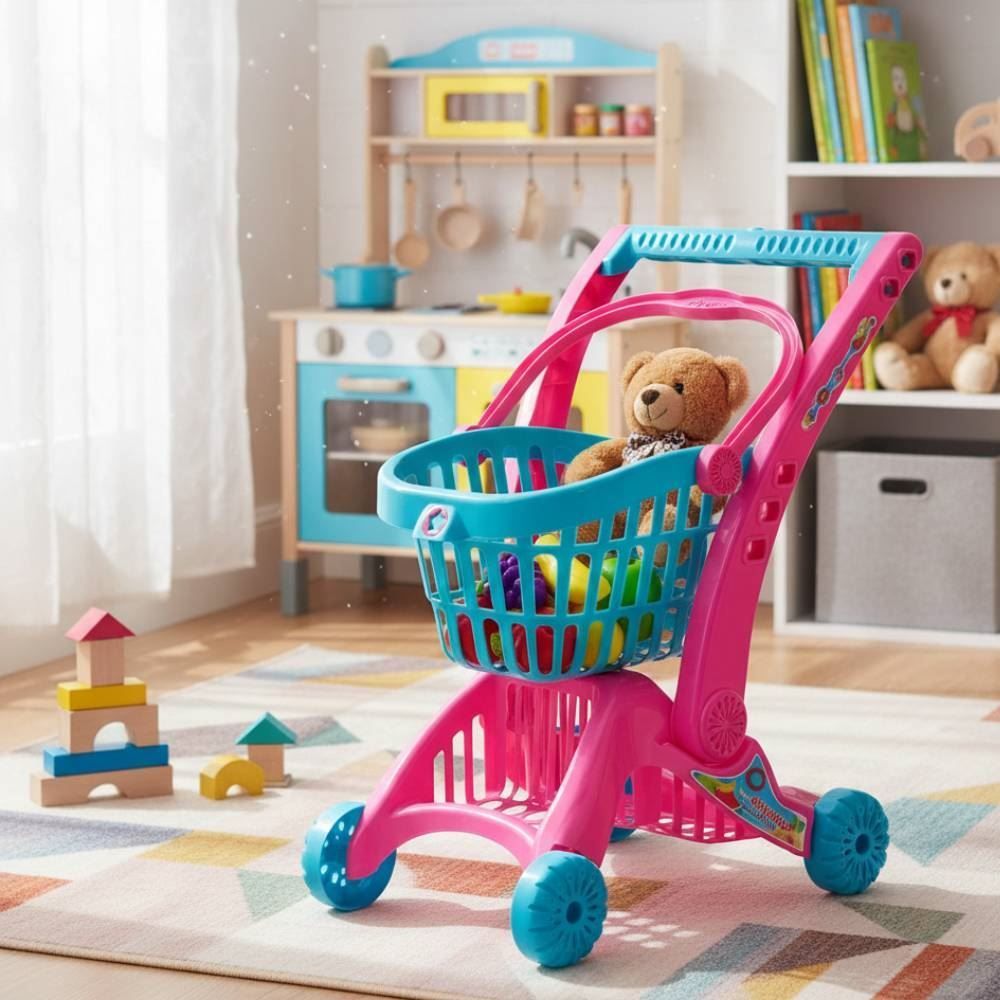 Carrinho Cesta Super Mercadinho Tateti - 212