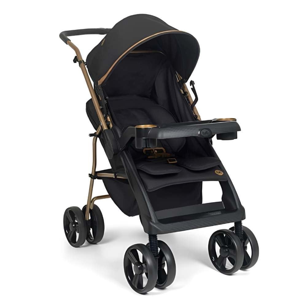 Carrinho De Bebê Bolt Tutti Baby - Preto