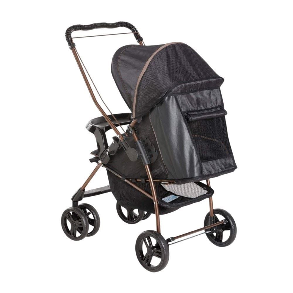 Carrinho de Bebê Milano Reversível Galzerano New - Preto Cobre