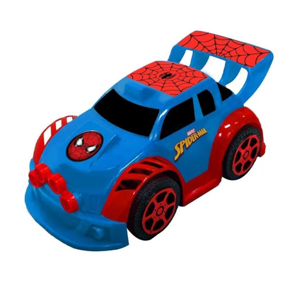 Carrinho De Controle Remoto 3 Funções Driver Spider Man Candide - 58002