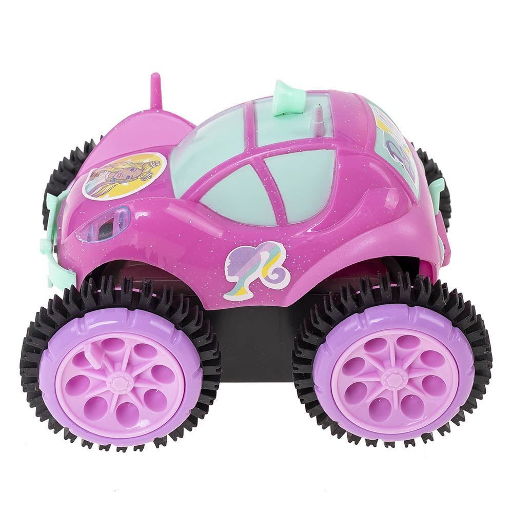 Carrinho De Controle Remoto Candide Glamou Flip Barbie - 1851