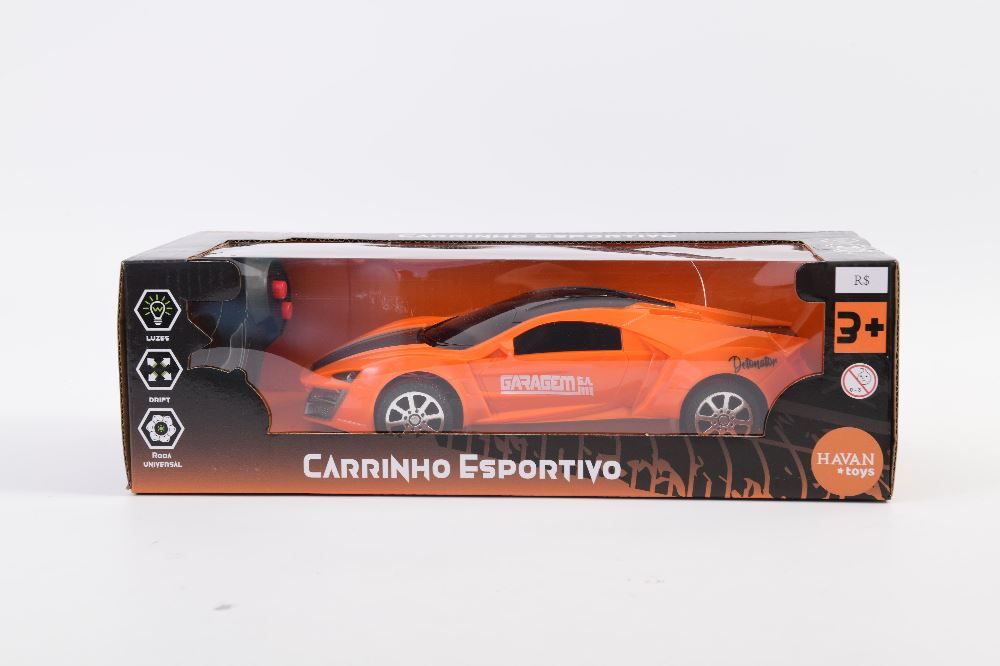 Carrinho de Controle Remoto Esportivo Havan Toys - HBR0634