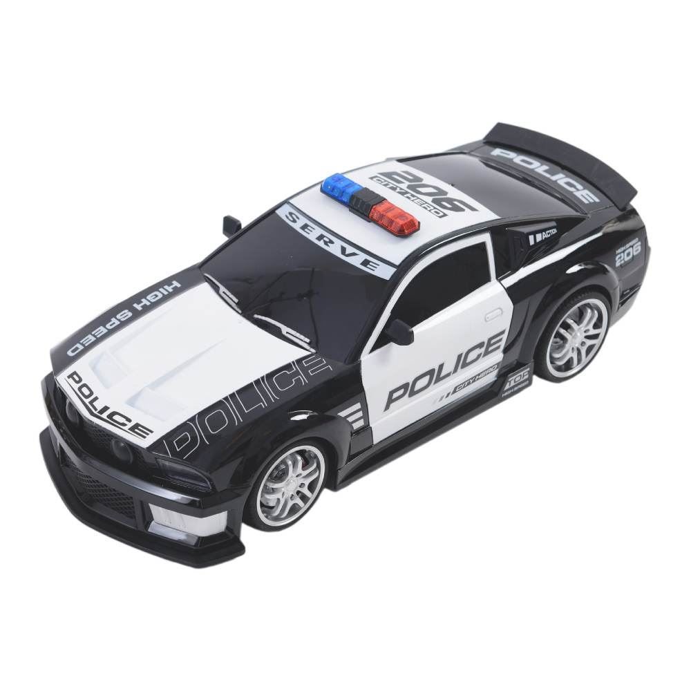 Carrinho De Controle Remoto Policial Havan Toys - HBR0642