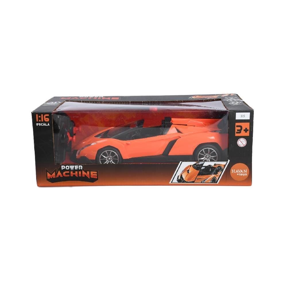 Carrinho De Controle Remoto Power Machine 7 Funções Havan Toys - HBR0231 