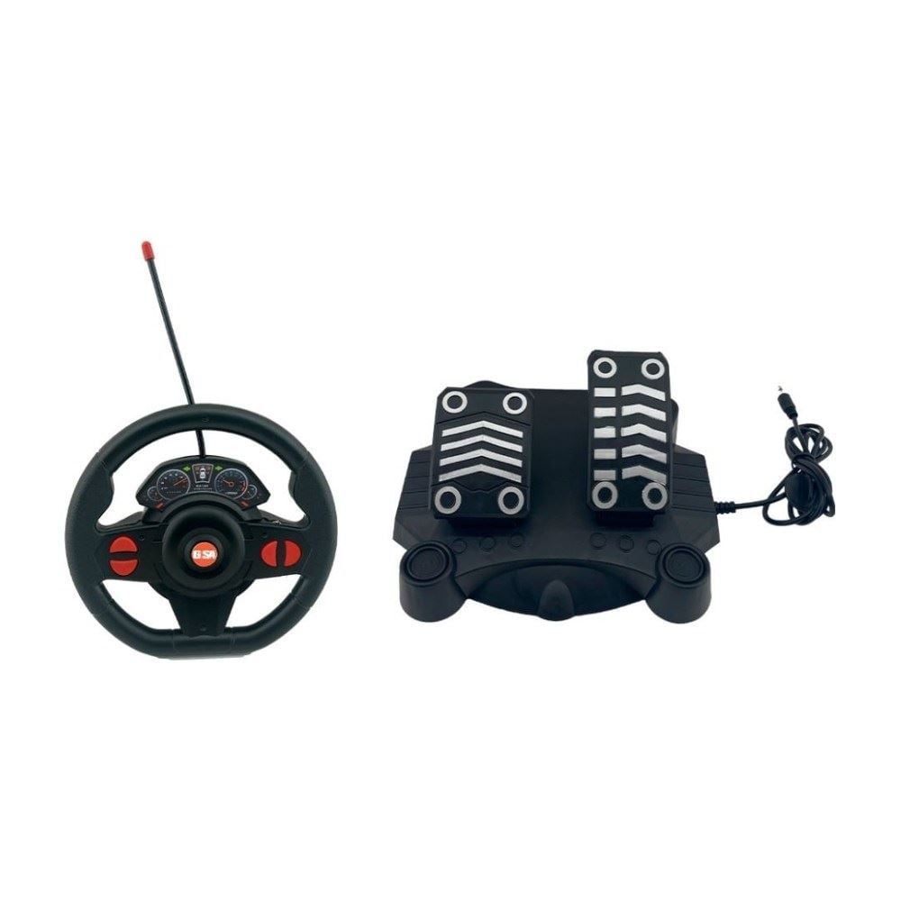 Carro Com Controle Remoto E Pedal Prime Racer Candide - 35046