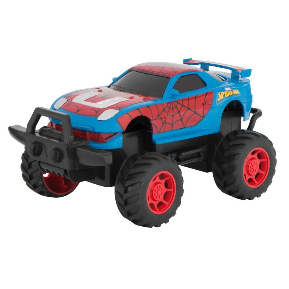 Carrinho De Controle Remoto Spider Man Web Tangle 3 Funções Candide - 5840