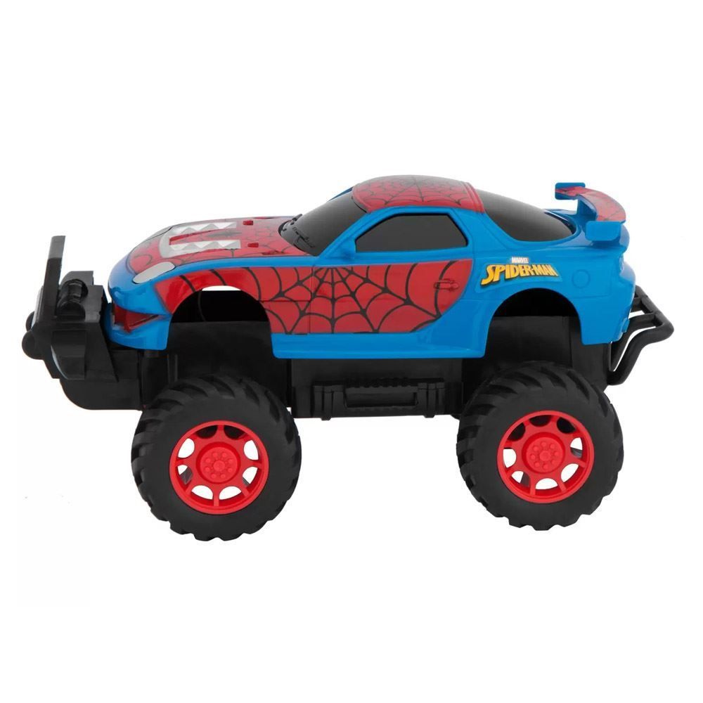 Carrinho De Controle Remoto Spider Man Web Tangle 3 Funções Candide - 5840