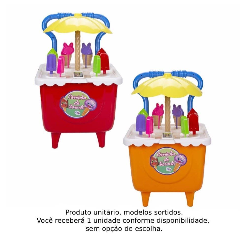 Carrinho de Sorvete Infantil Tilin - Sortido