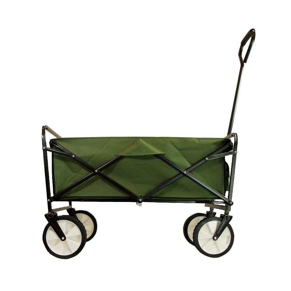 Carrinho de Transporte Dobrável 80Kg Roller Guepardo - Verde