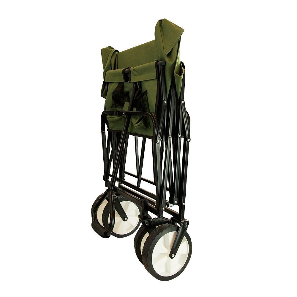 Carrinho de Transporte Dobrável 80Kg Roller Guepardo - Verde