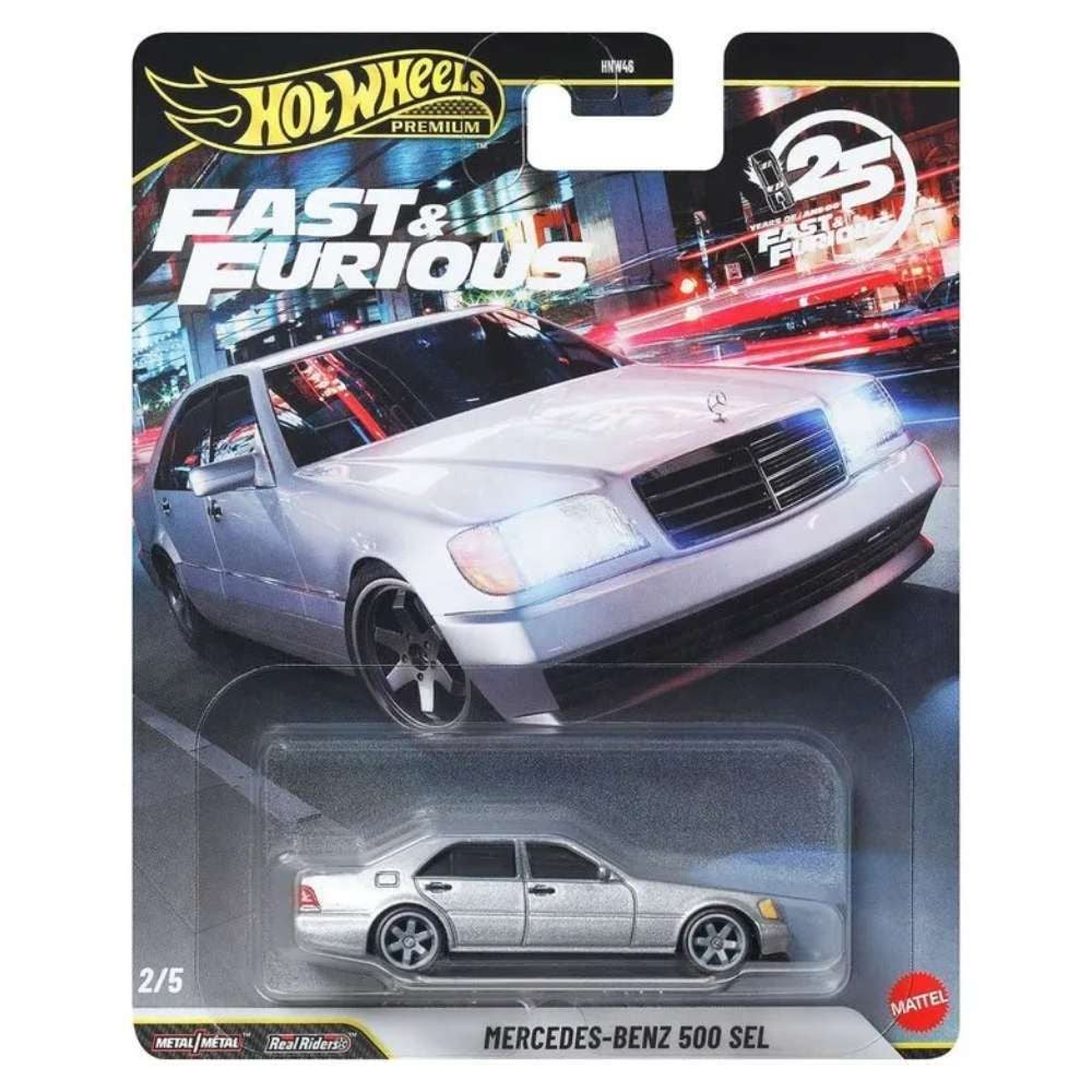 Carrinho Miniatura Hot Wheels Mercedes-Benz 500 Sel Velozes & Furiosos - Mattel