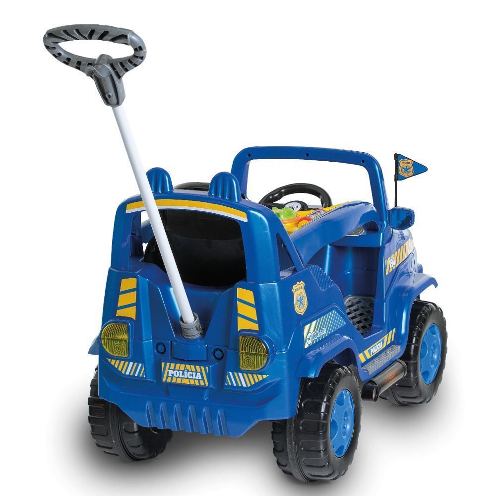 Carro Calesita Diipi Policia Passeio E Pedal - 1019