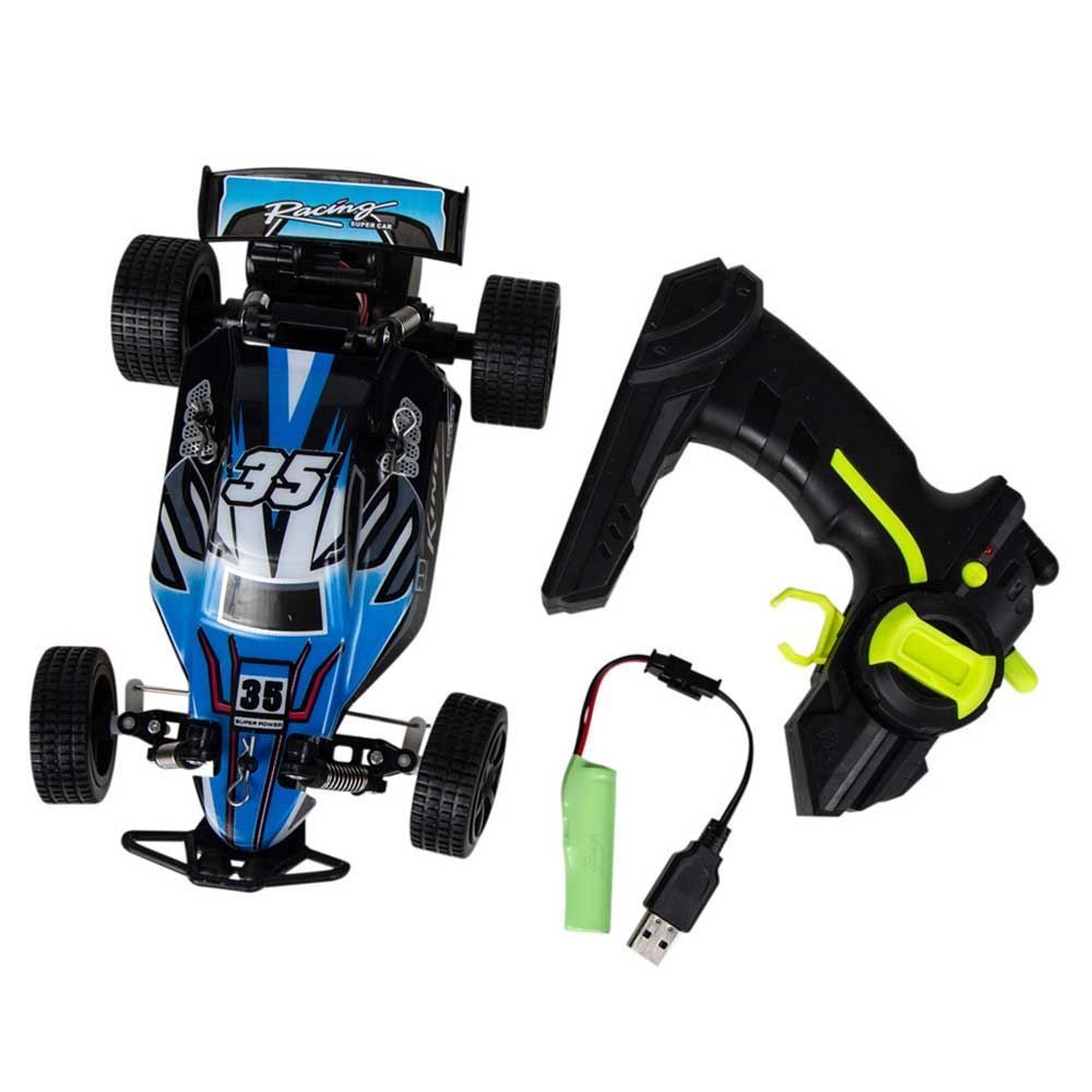 Carro Com Controle Remoto Azul Power Machines Havan Toys - HBR0353