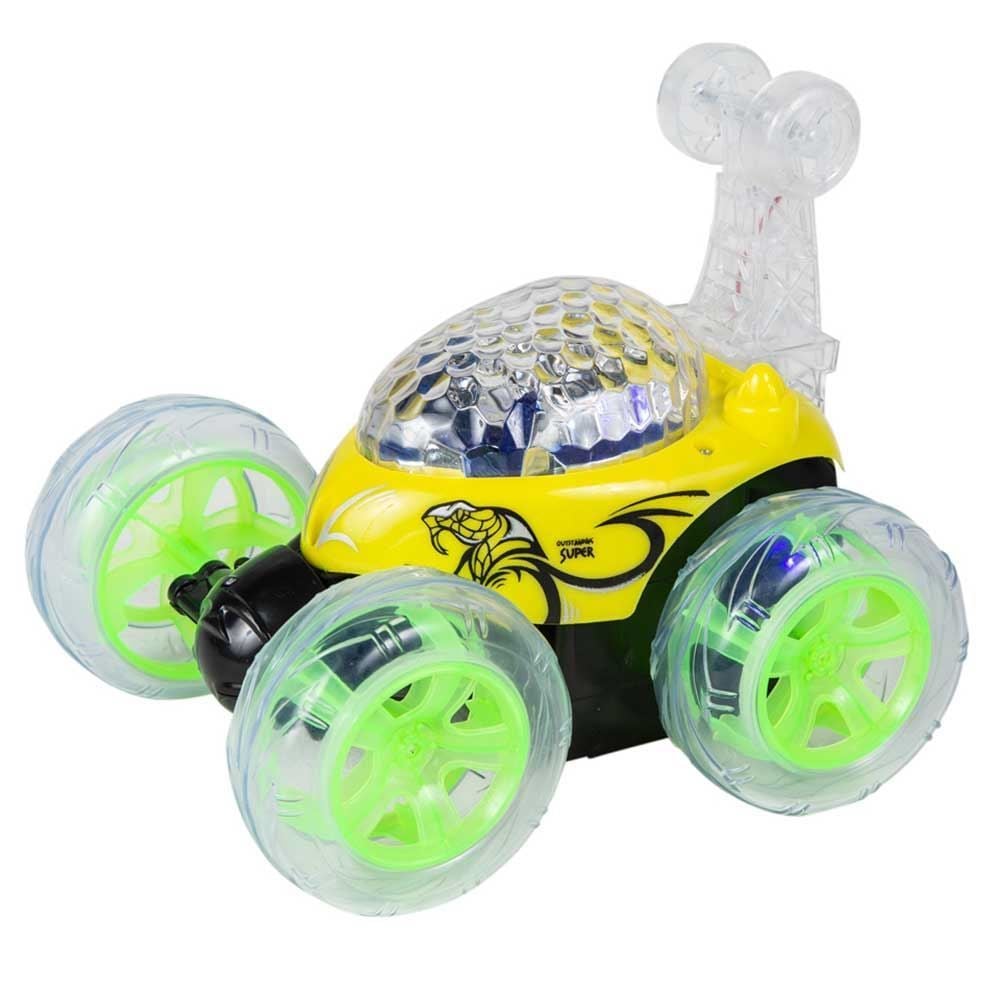 Carro Com Controle Remoto Power Machines Amarelo Havan Toys - HBR0350