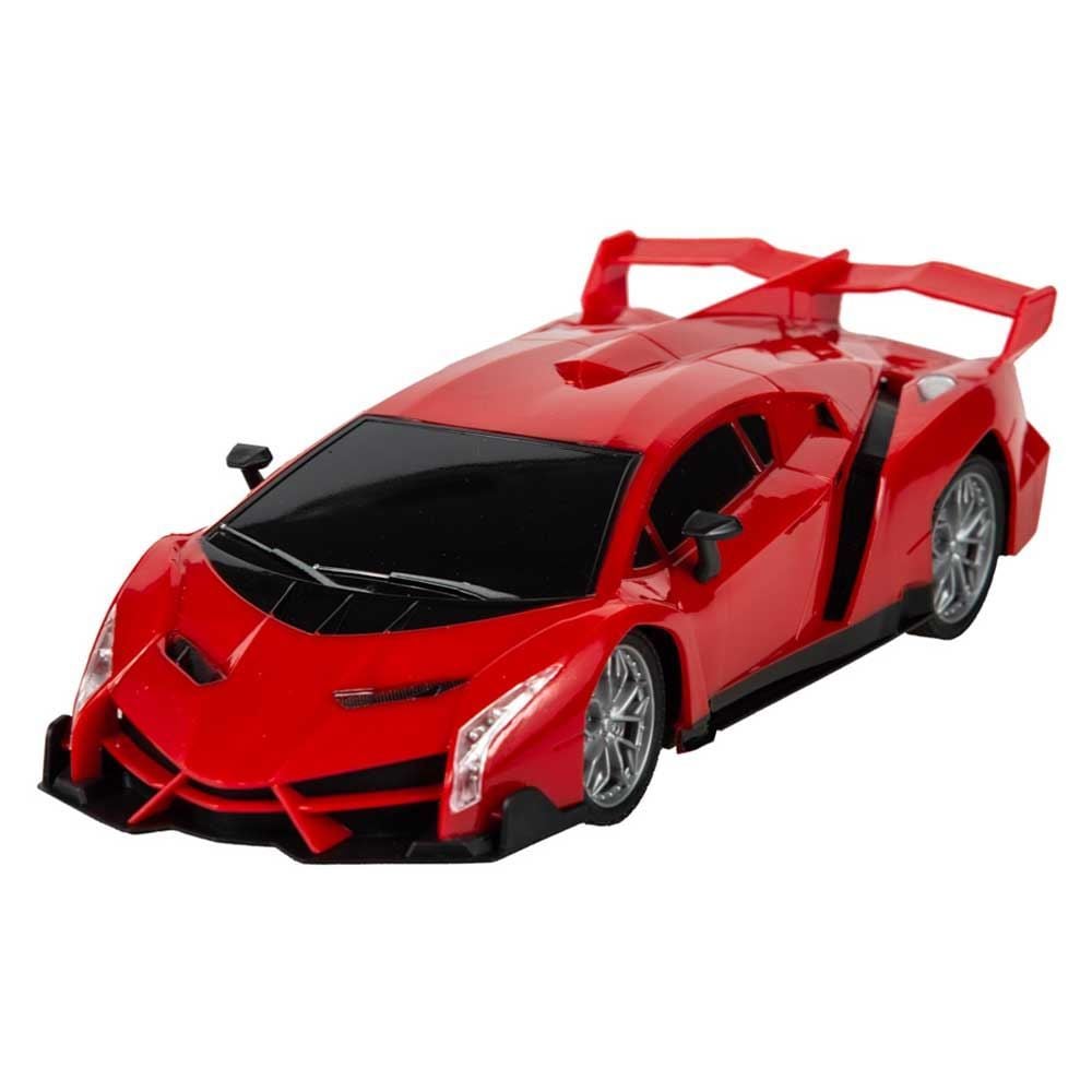 Carro Com Controle Remoto Racing Raptor Vermelho Multikids - BR1336