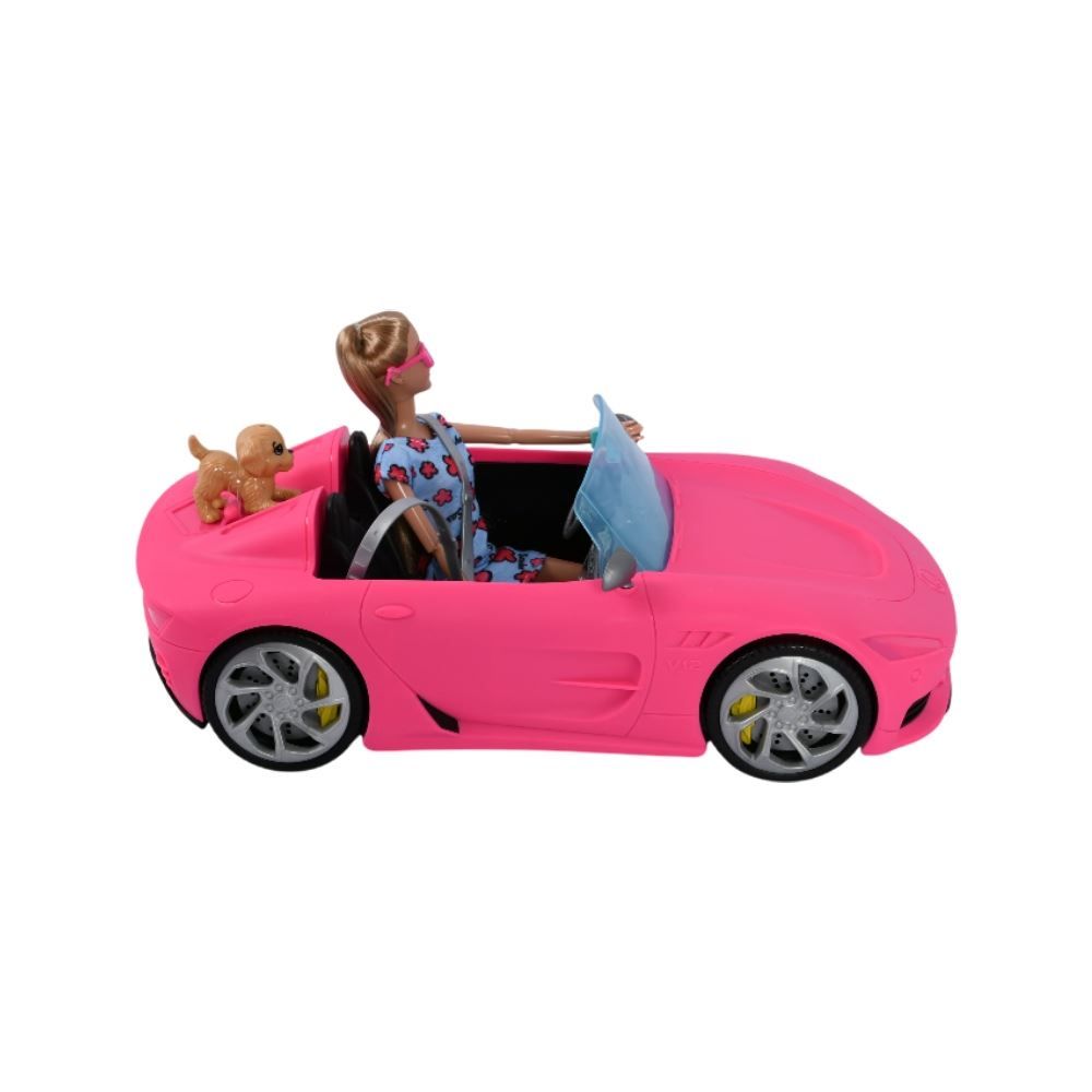Carro Conversível Helena Rosa com Boneca Havan Toys - HBR0663