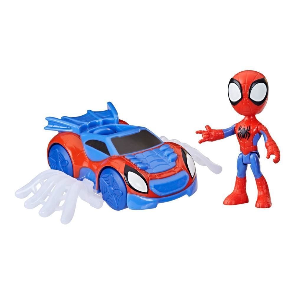 Carro E Boneco Homem-Aranha Spidey Hasbro - F7454