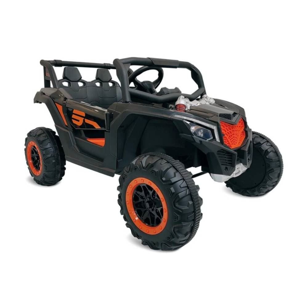 Carro Elétrico Utv 12V Controle Remoto Brinquedos Bandeirante - 2940 - Preto