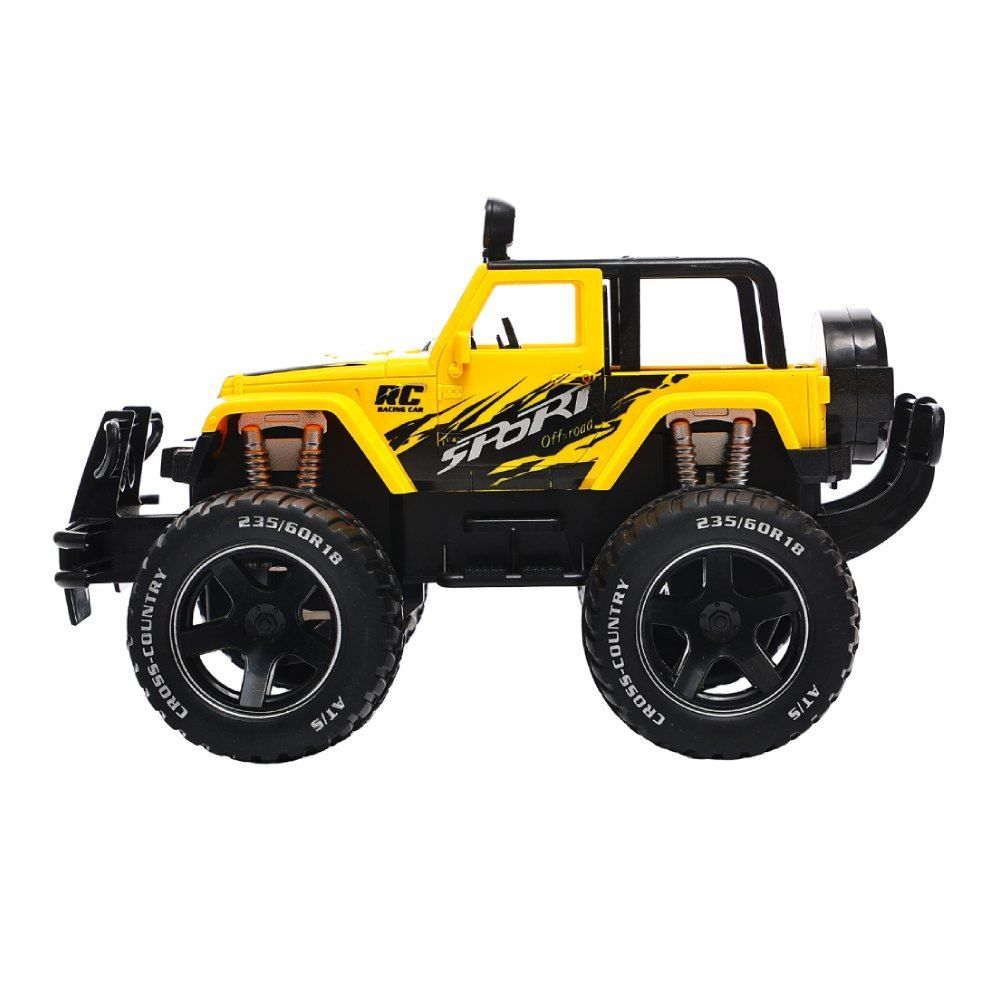 Carro Jipe com Controle Remoto Power Machines Amarelo Havan Toys - HBR0348