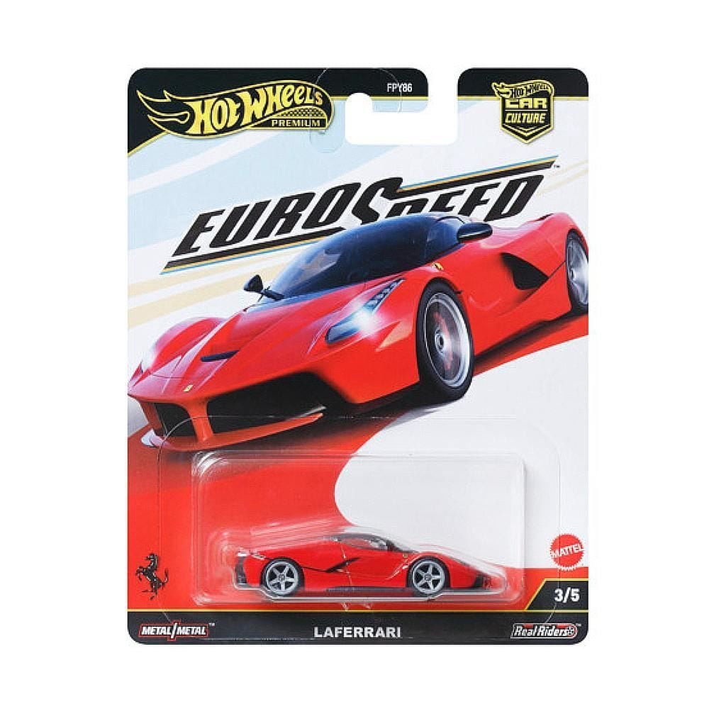 Carro Laferrari Euro Speed Hot Wheels Mattel - JBK55