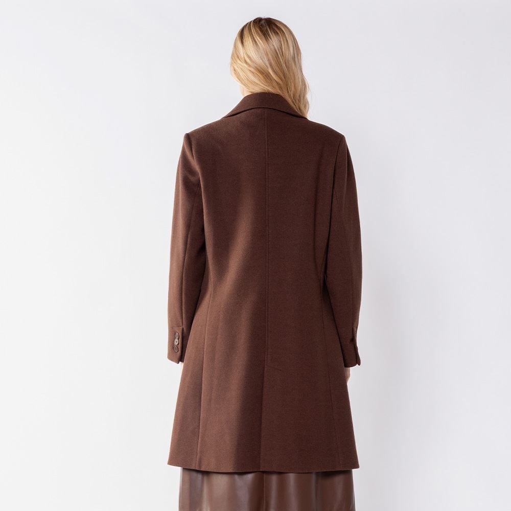 Casaco Sobretudo Feminino De Lã Patricia Foster