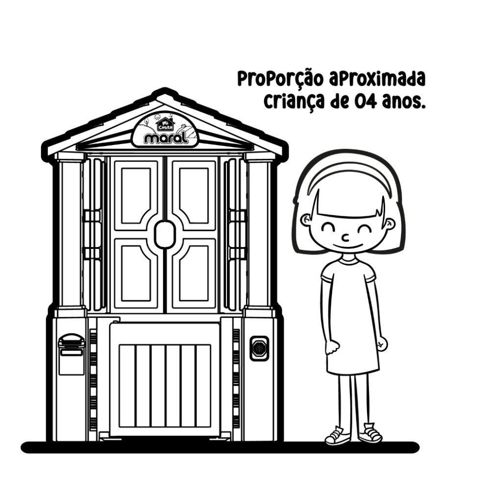 Casinha de Brinquedo Mi Casita Maral - Rosa