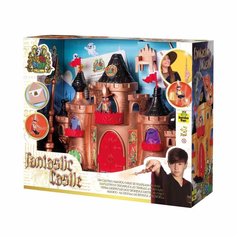 Castelo De Brinquedo Com Acessórios Fantastic Castle Samba Toys - 0462