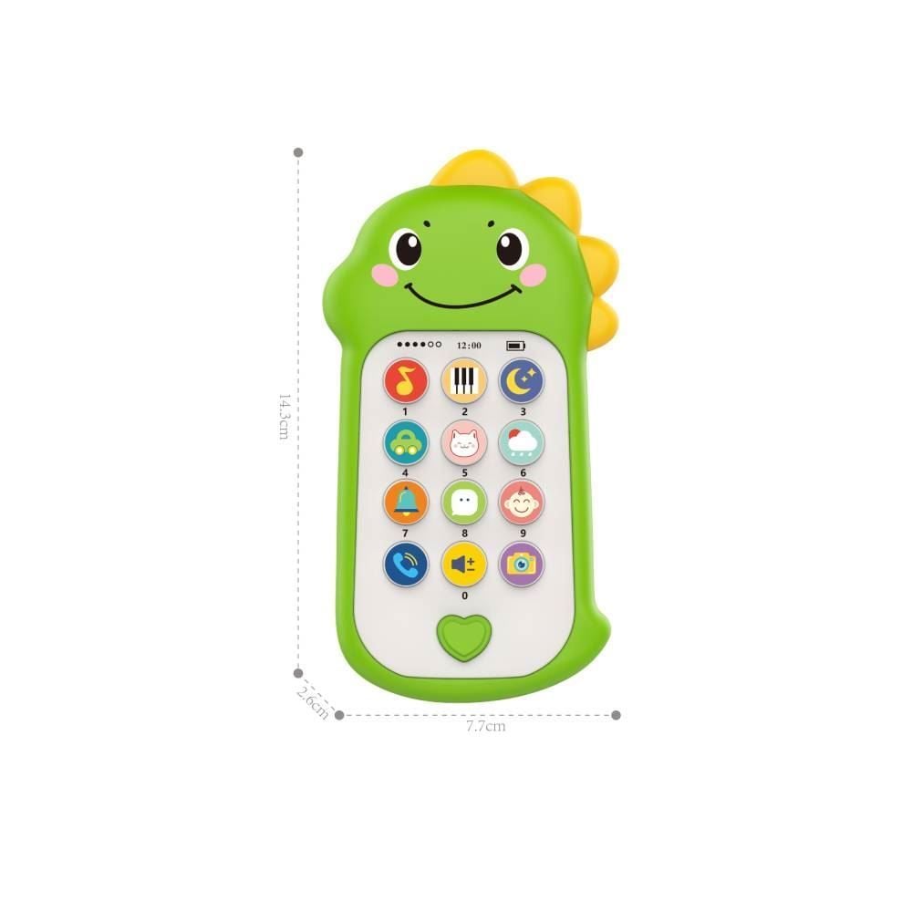 Celular Divertido Desenhos Animados Dinossauro Havan Toys - ST78301