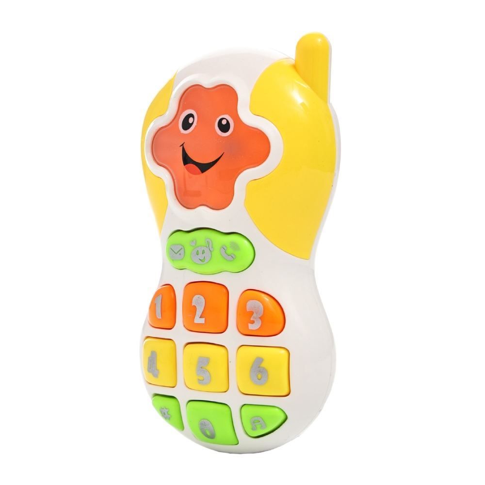 Celular Musical Amarelo Havan Toys - HBR0419