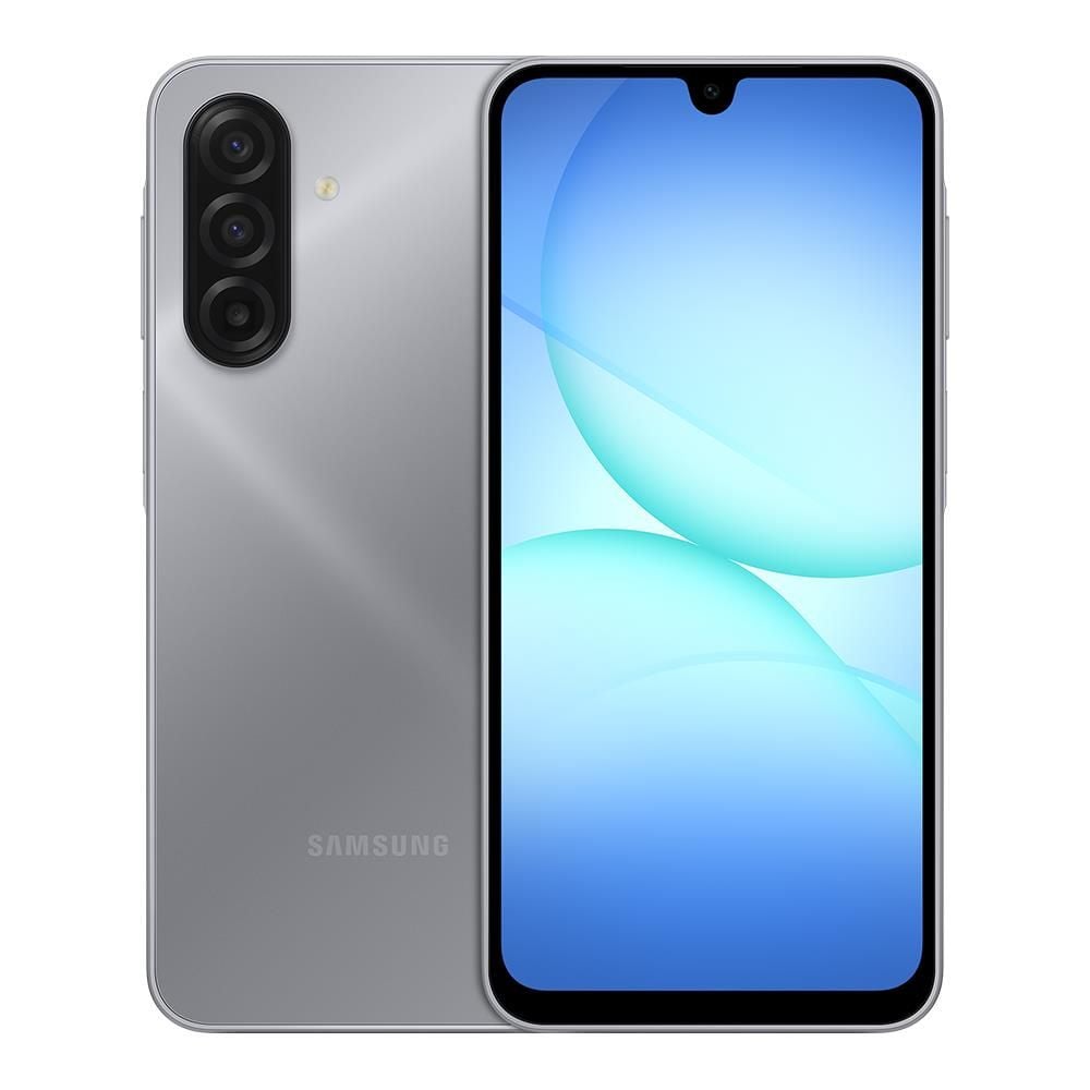 Celular Samsung Galaxy A17, 128Gb, 4Gb, 50Mp Tela 6.7", Ip54 - CINZA