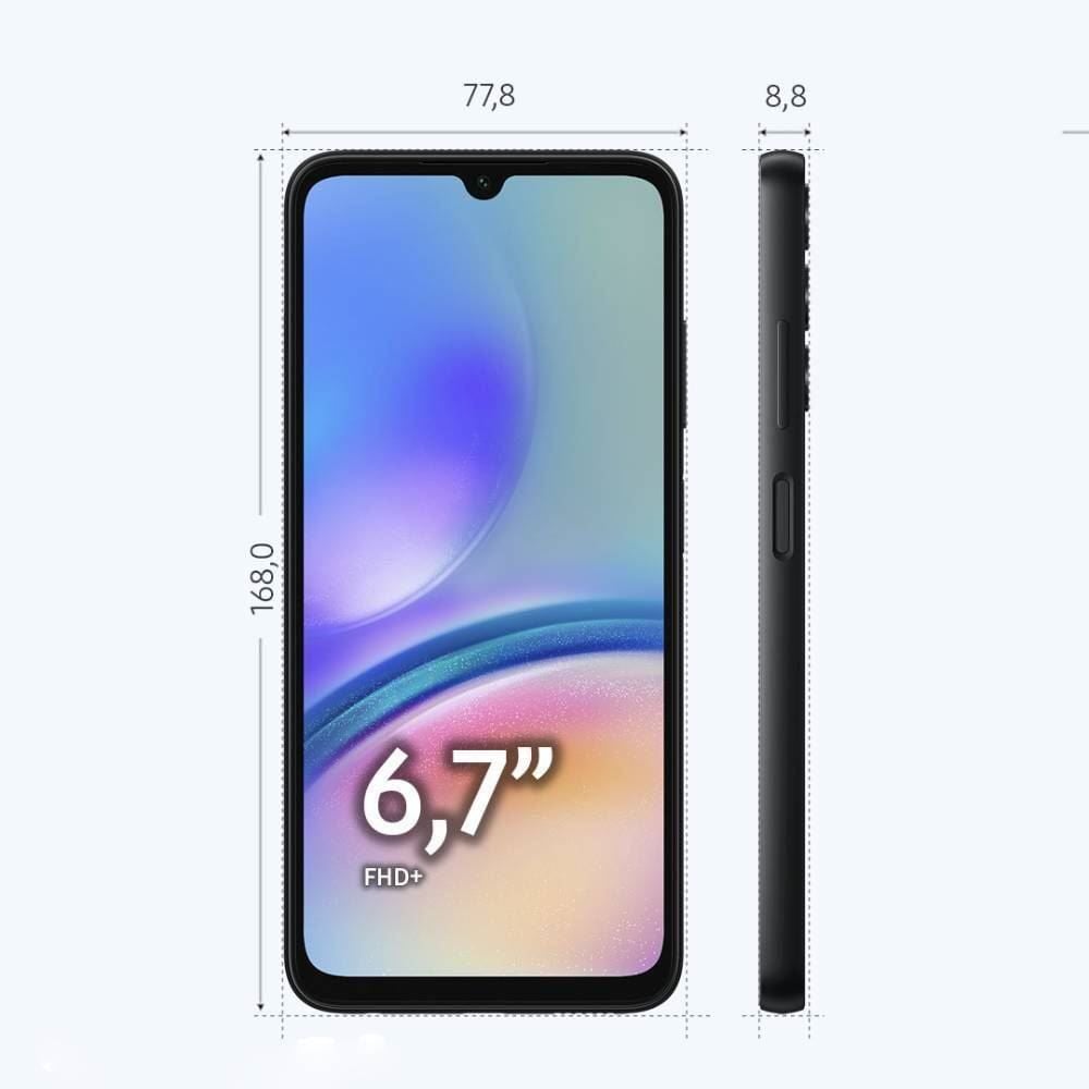 Celular Smartphone Galaxy A05s 4G Octacore 6Gb Ram 128Gb - Preto