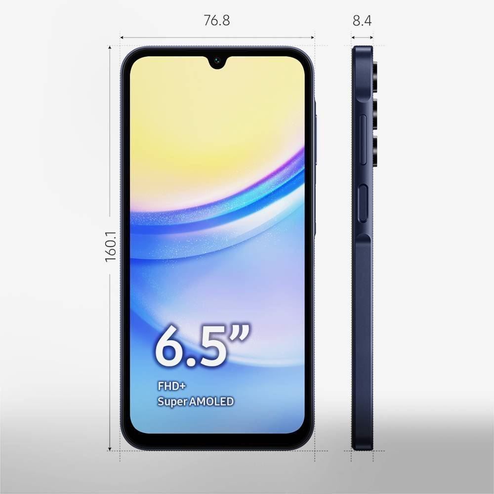 Celular Smartphone Galaxy A15 5G Octacore 4Gb Ram 128Gb - Azul escuro