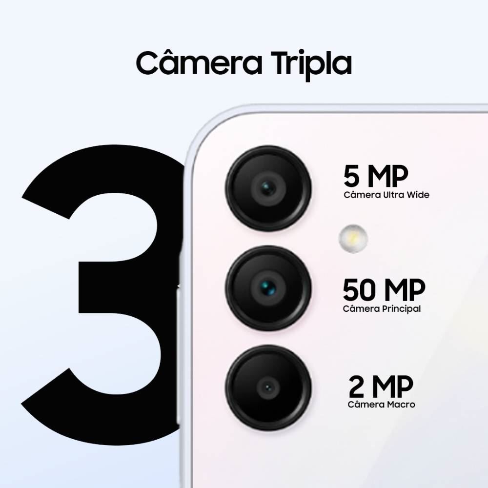 Celular Smartphone Galaxy A15 5G Octacore 4Gb Ram 128Gb - Azul escuro