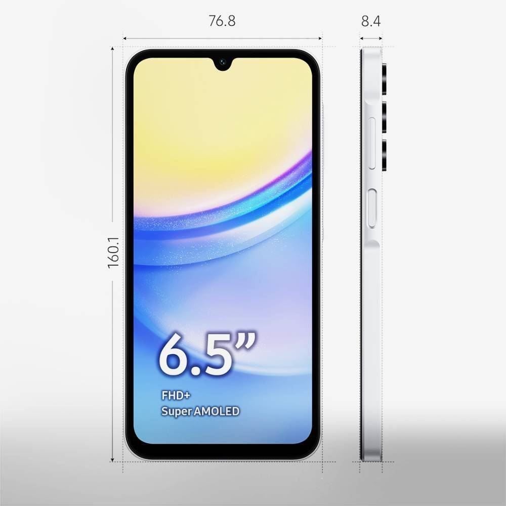 Celular Smartphone Galaxy A15 5G Octacore 4Gb Ram 128Gb - Azul claro