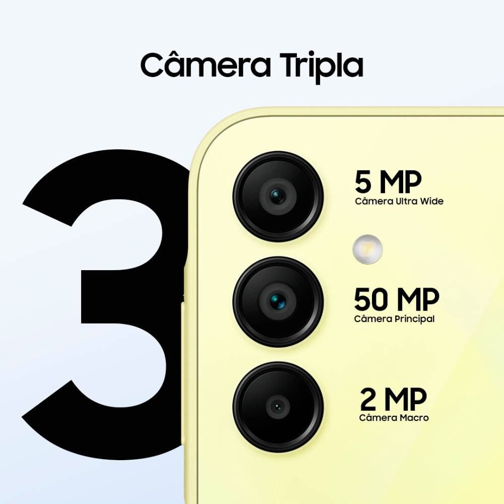 Celular Smartphone Galaxy A15 Lte 4G Octacore 4Gb Ram 128Gb - Verde claro