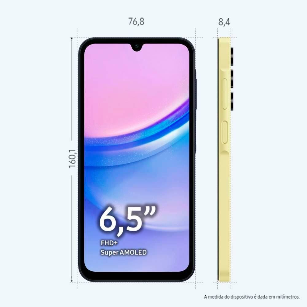 Celular Smartphone Galaxy A15 Lte 4G Octacore 8Gb Ram 256Gb - Verde claro