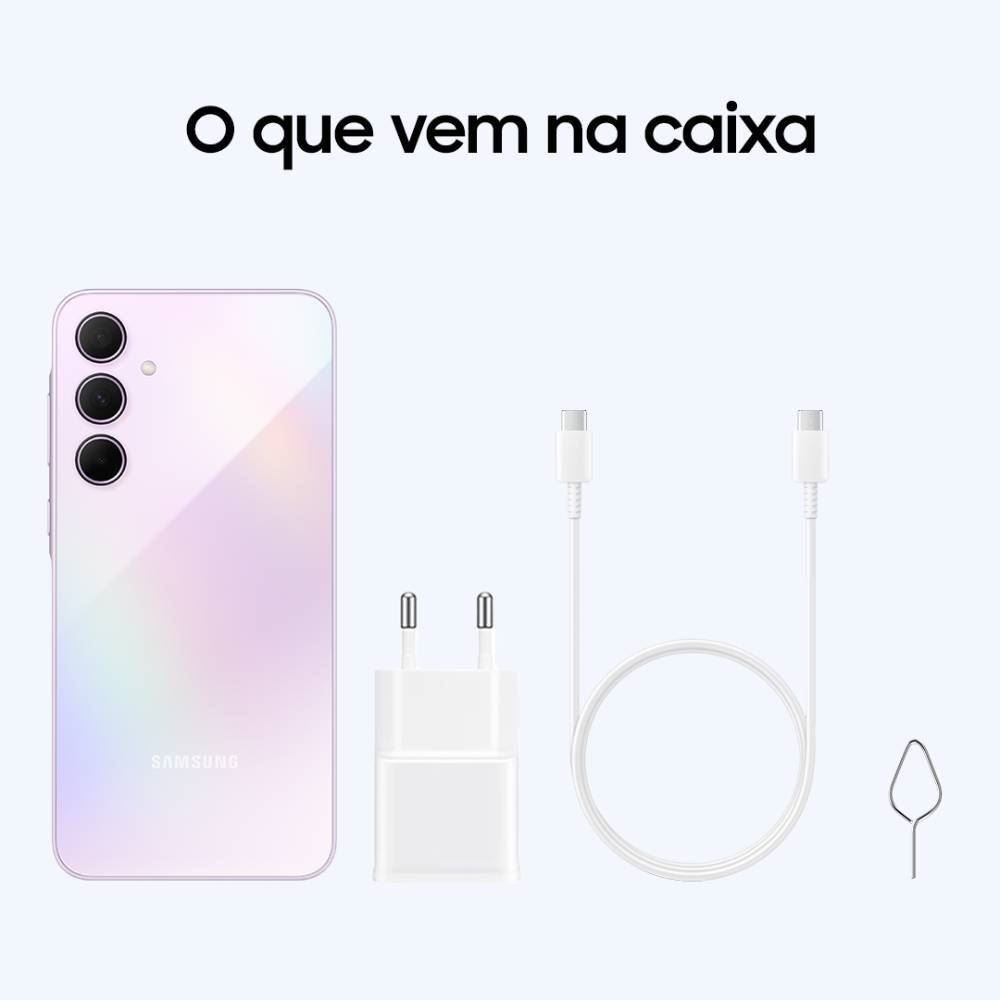 Celular Smartphone Galaxy A35 5G Octacore 8Gb Ram 256Gb - Rosa