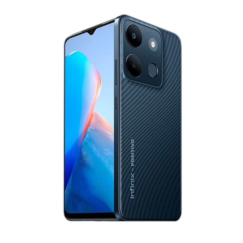 Celular Smartphone Infinix Smart 7 4G Tela 6,6” Hd+ 3Gb Ram 64Gb - Preto