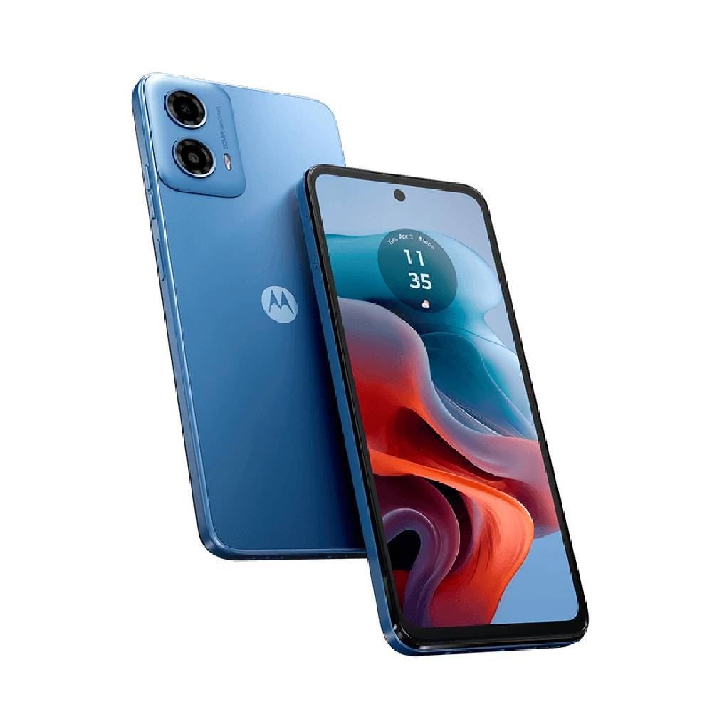 Celular Smartphone Motorola G34 5G Snapdragon 695 4Gb Ram 128Gb - Azul