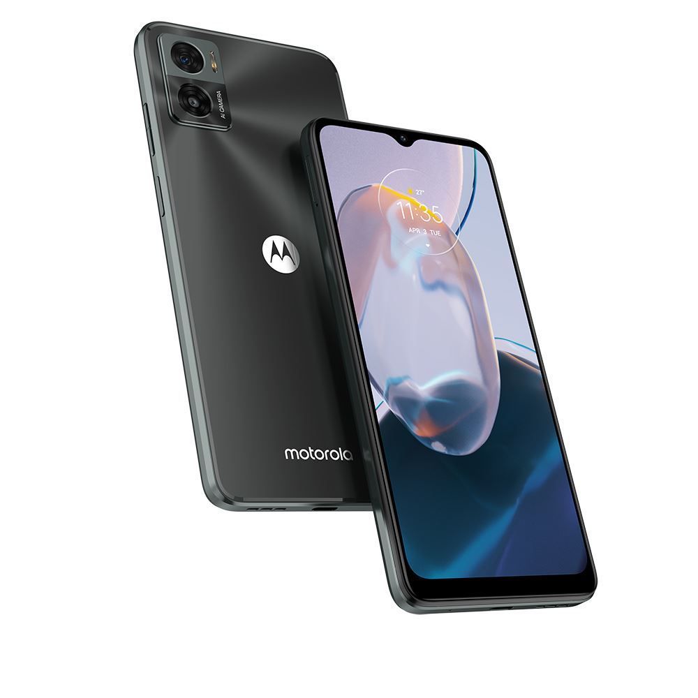 Celular Smartphone Motorola Moto E22 4G Mediatek G37 4Gb Ram 128Gb - Preto