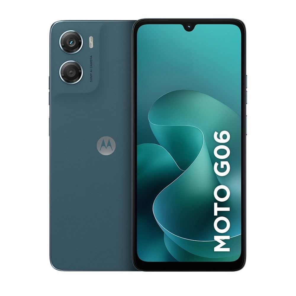Celular Smartphone Motorola Moto G06 4G 128Gb 4Gb Ram - AGUA-MARINHA