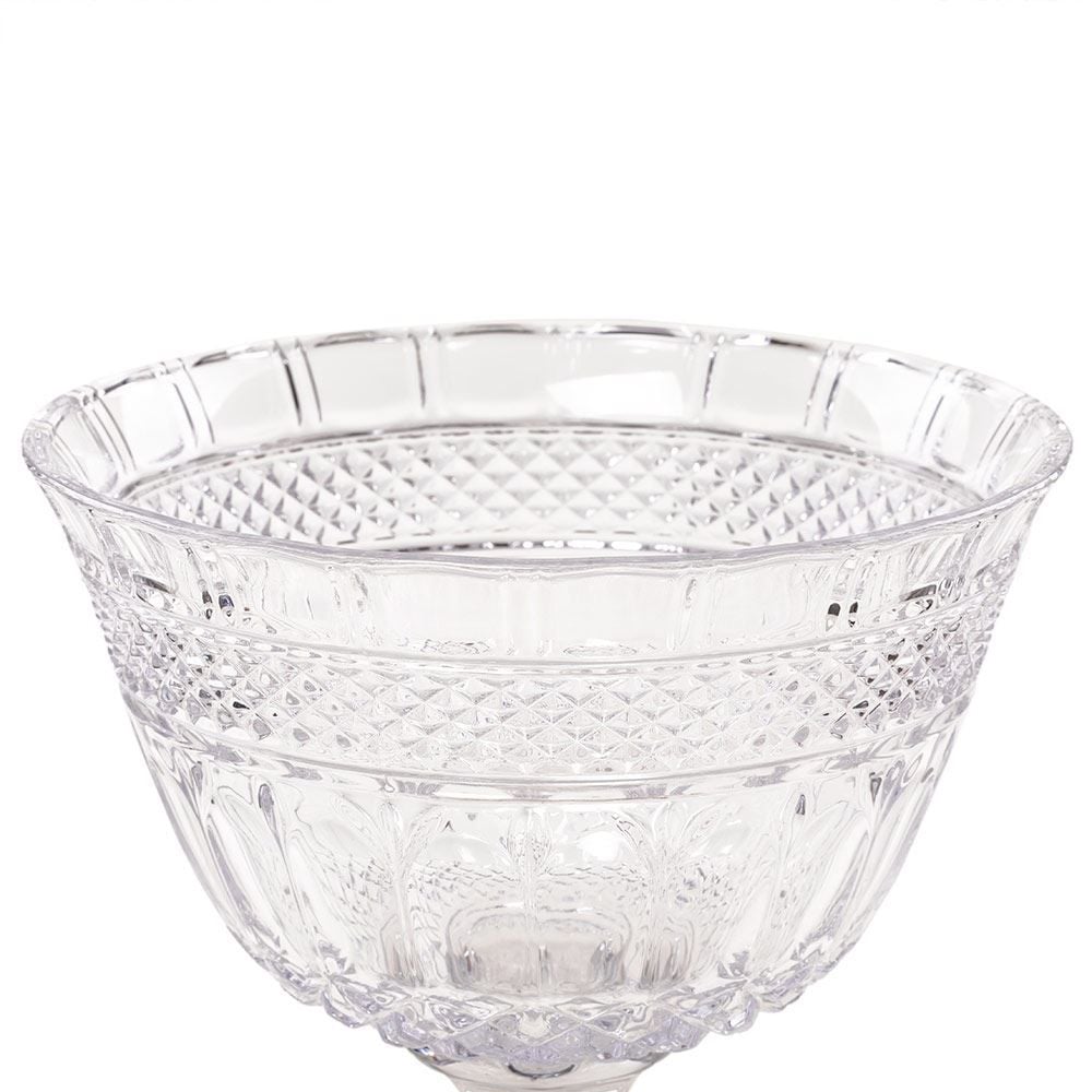 Centro De Mesa Com Pé Brandon Lyor - Cristal