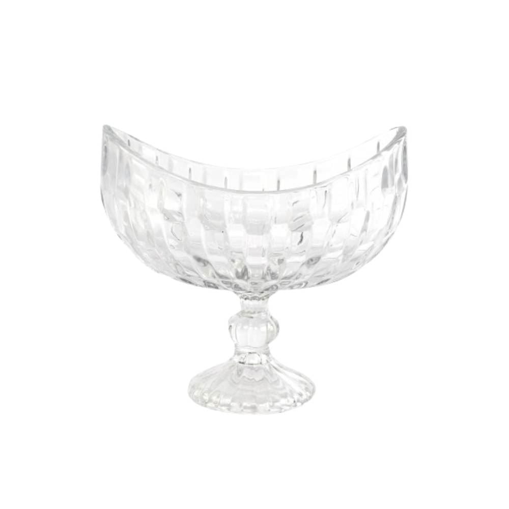 Centro de Mesa com Pé Brusque Hauskraft - Vidro