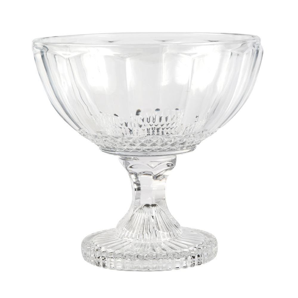 Centro De Mesa Com Pé Splendor L'hermitage 21,5 Cm - Vidro