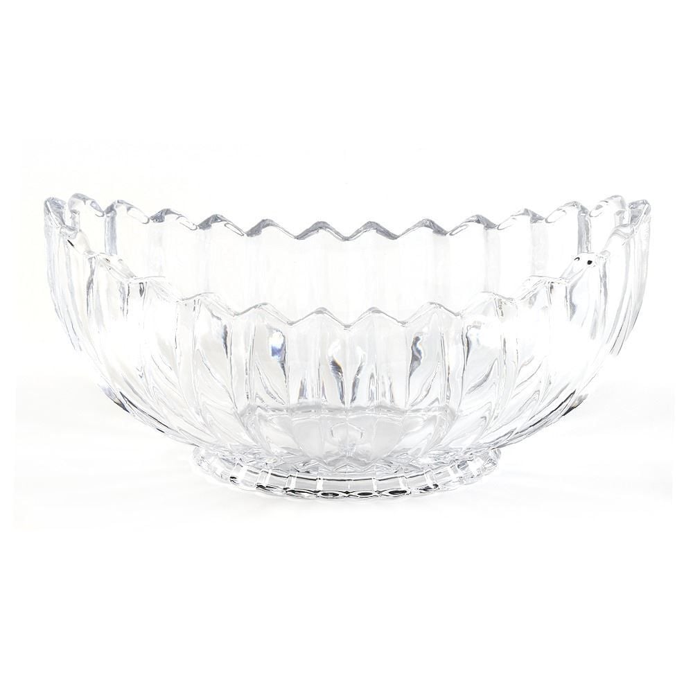 Centro De Mesa Cristal Geneva Wolff - Transparente