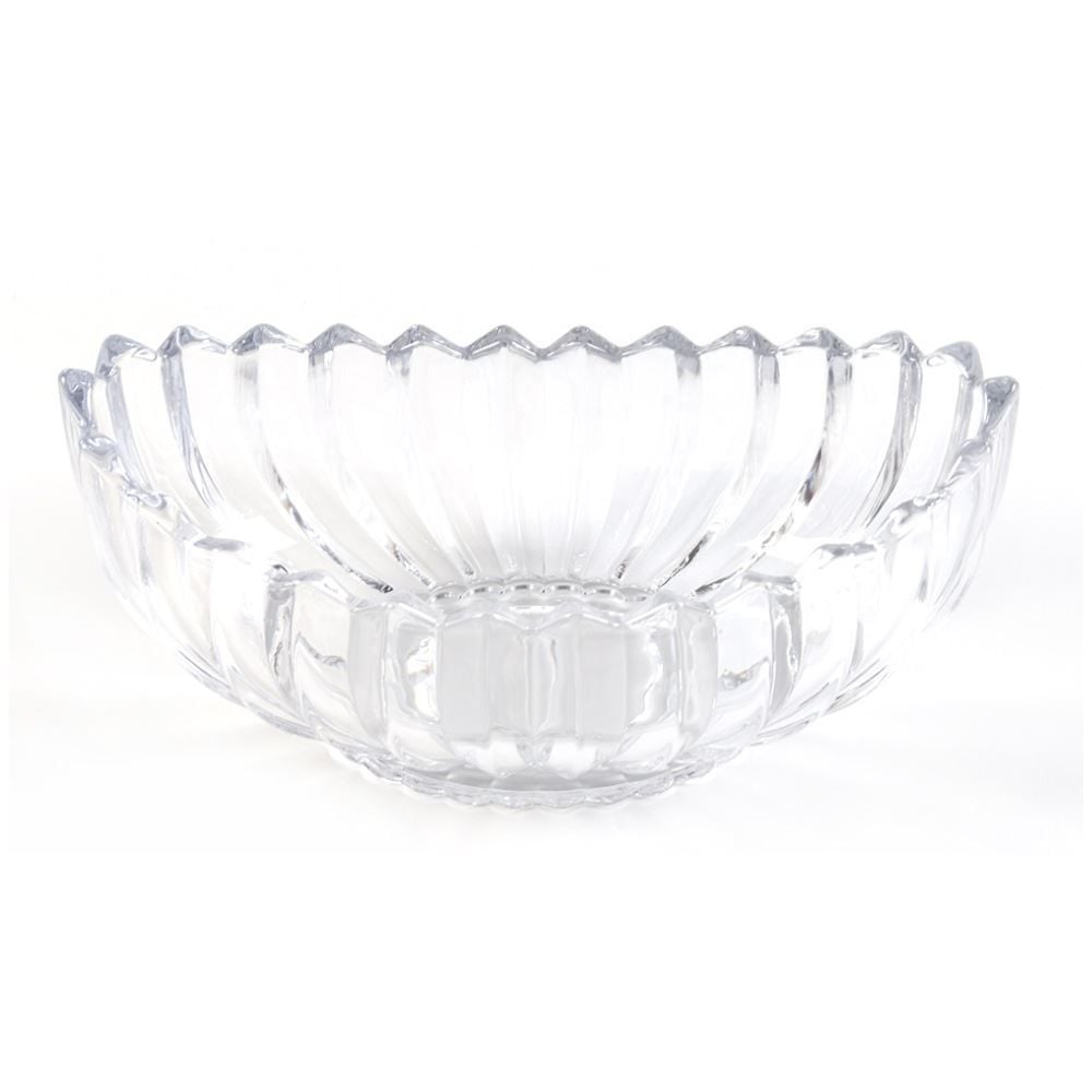 Centro De Mesa Cristal Geneva Wolff - Transparente