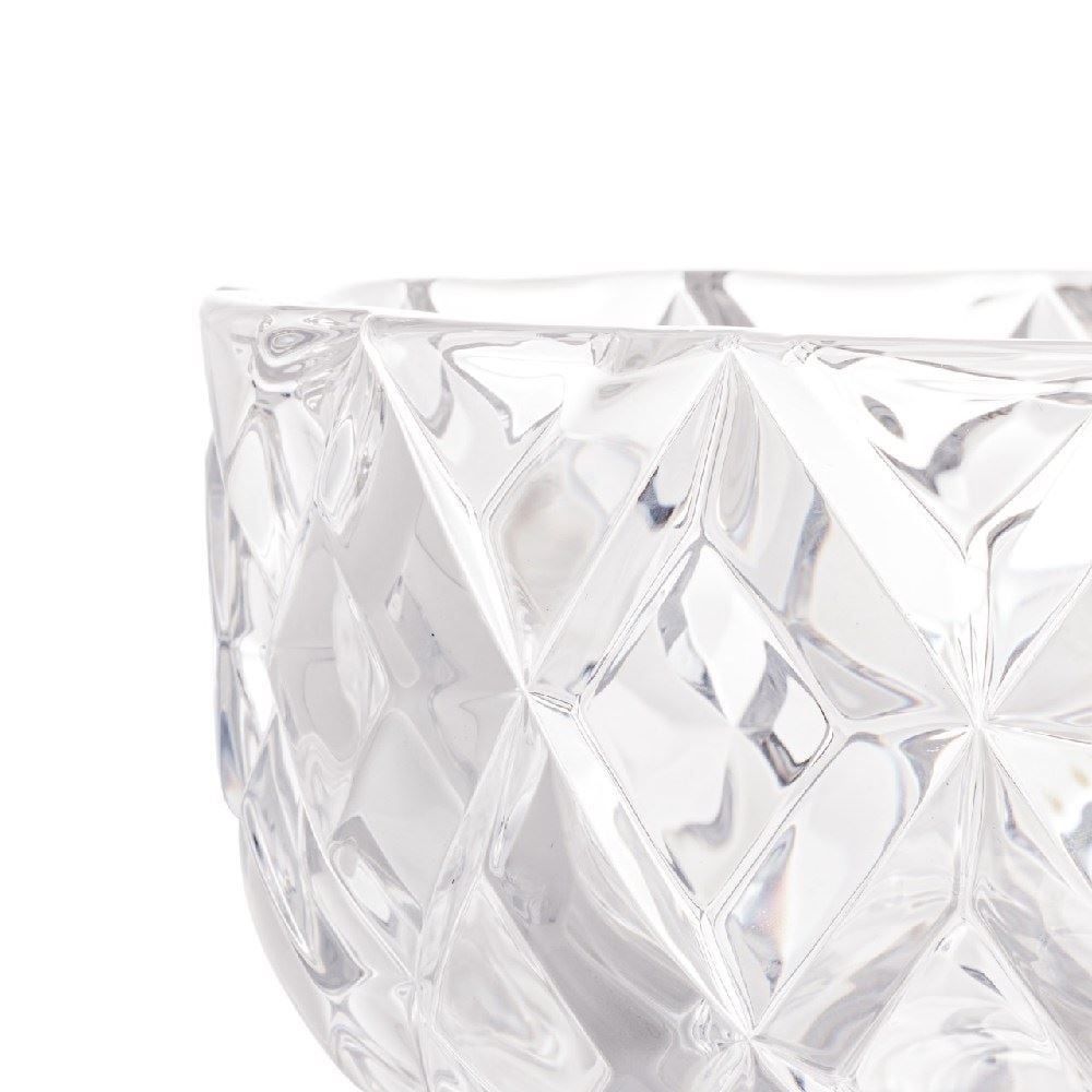 Centro De Mesa Deli Diamante Lyor 18 Cm - Transparente