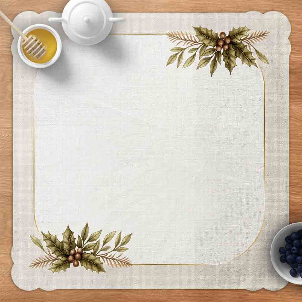 Centro De Mesa Viena 65X65cm Havan Casa - CLASSIC CELEBRATION