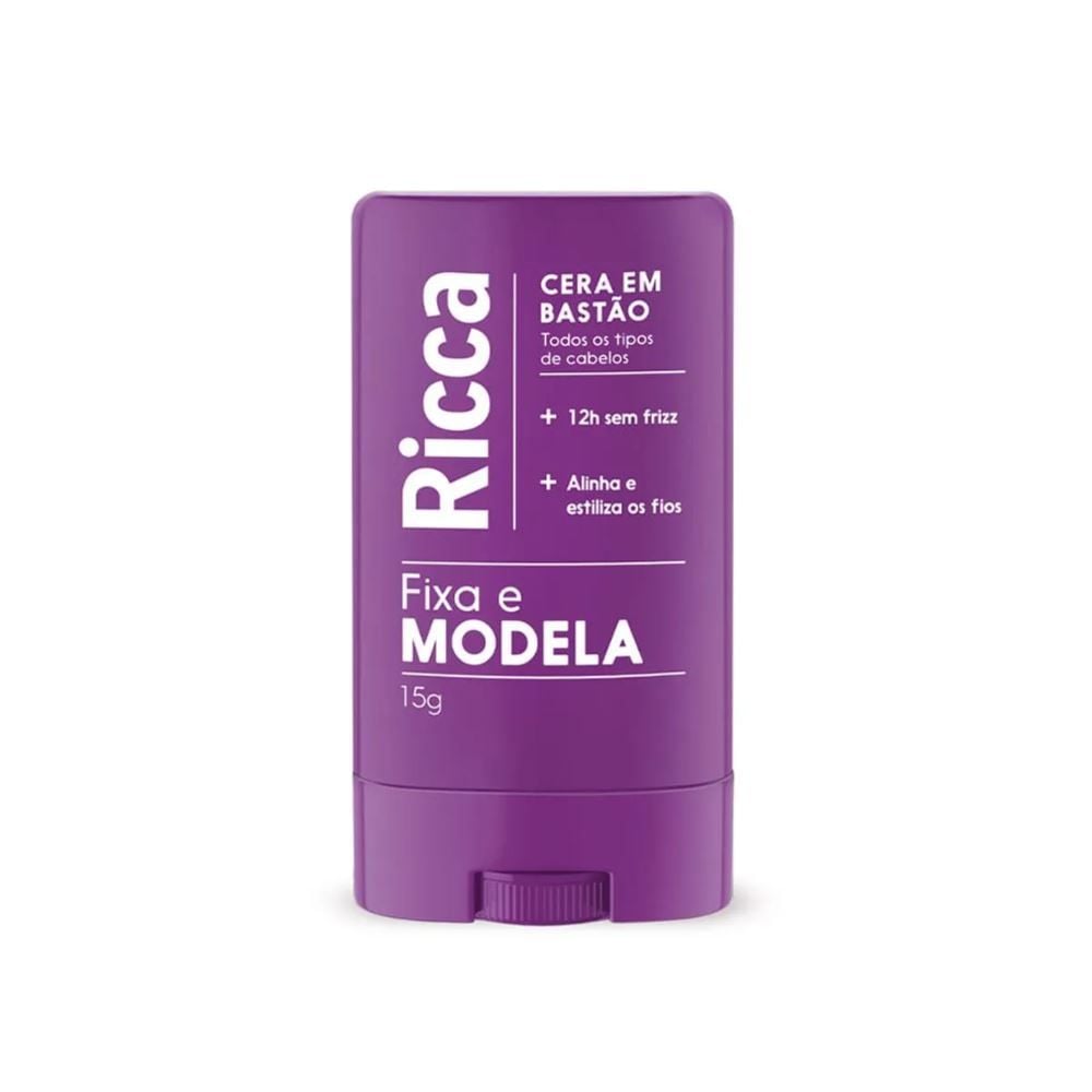 Cera Fixadora Em Bastão Ricca 15G