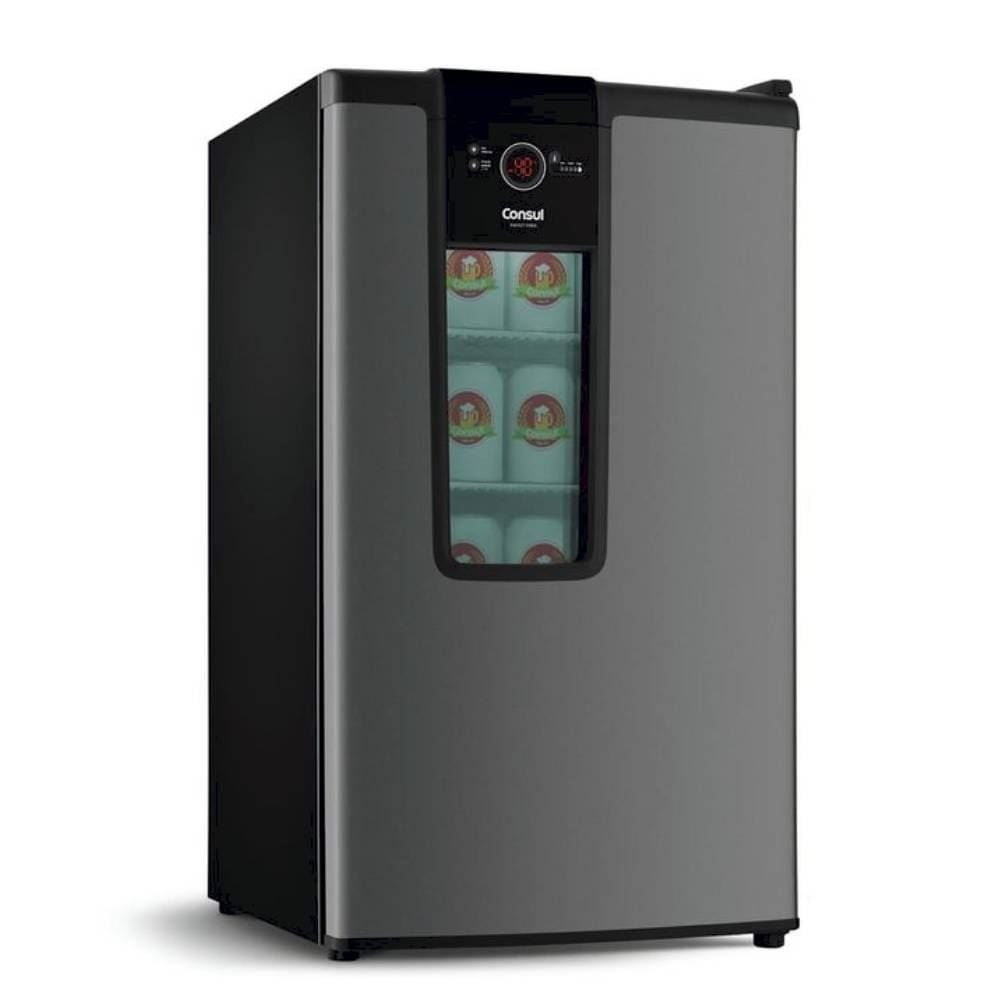 Cervejeira Consul Titanium 82 Litros Display Na Porta Controle de Temperatura